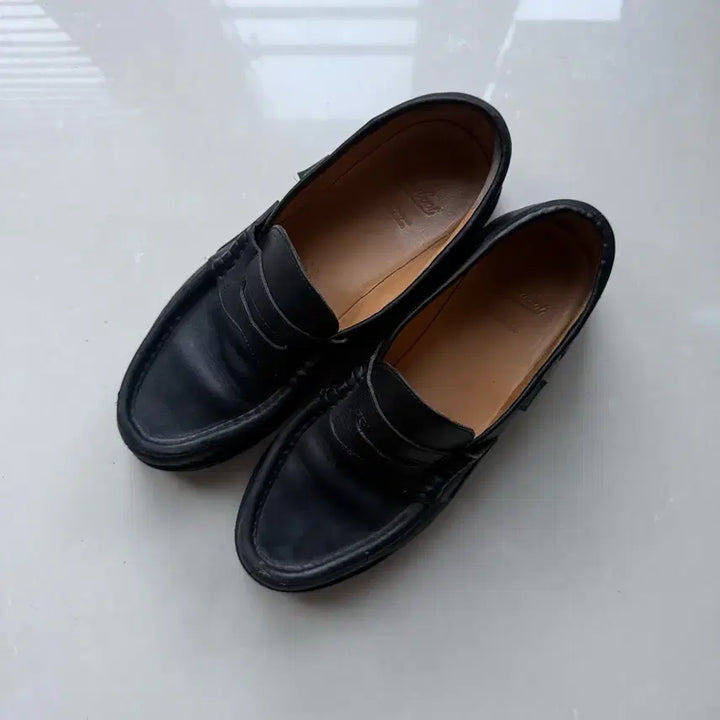 [BUNJANG] Paraboot James Leather Penny Loafers / [UK9] 파라부트 제임스 레더 페니로퍼
