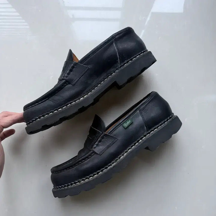 [BUNJANG] Paraboot James Leather Penny Loafers / [UK9] 파라부트 제임스 레더 페니로퍼