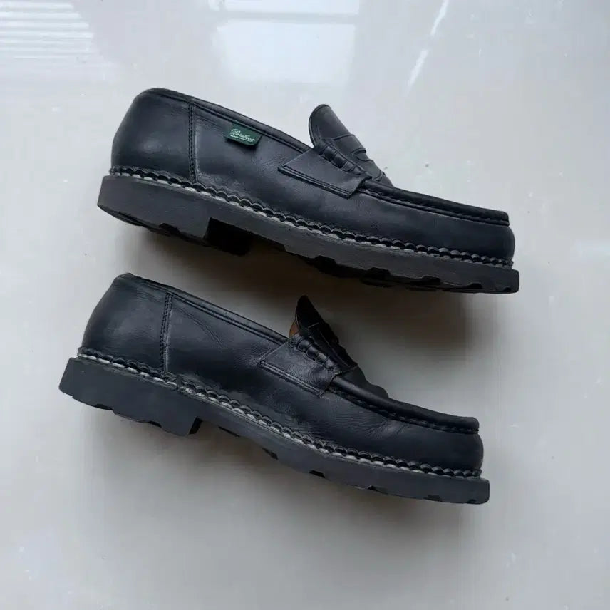 [BUNJANG] Paraboot James Leather Penny Loafers / [UK9] 파라부트 제임스 레더 페니로퍼