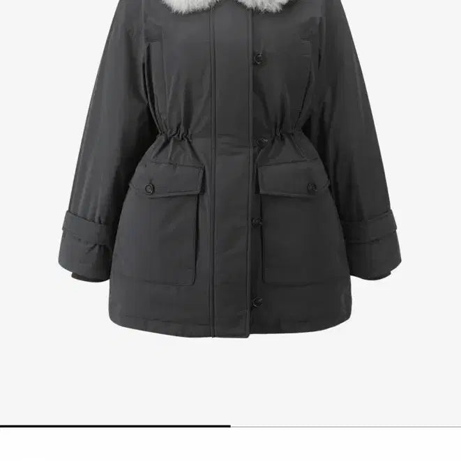 [BUNJANG] CC Collect Fox Fur Parka Down Jacket / (새상품) 씨씨콜렉트 폭스퍼 야상 다운