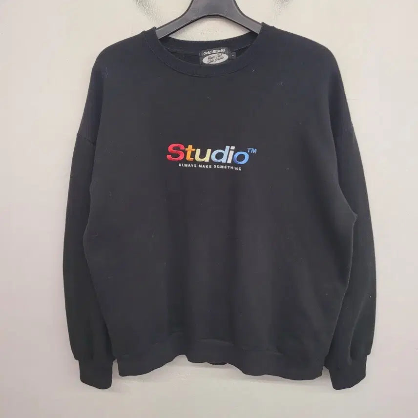 [BUNJANG] ODD Studio Fleece Sweatshirt / [105/XL] 오드스튜디오 기모 맨투맨