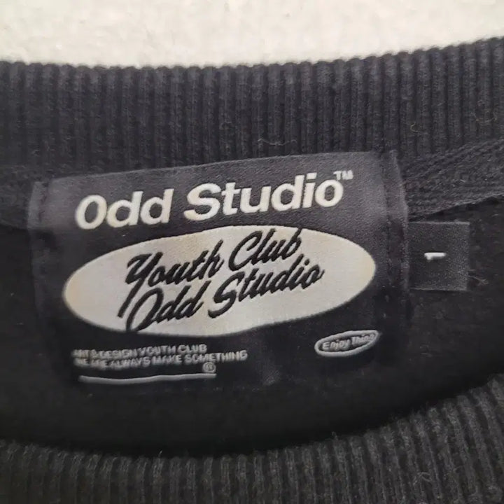 [BUNJANG] ODD Studio Fleece Sweatshirt / [105/XL] 오드스튜디오 기모 맨투맨