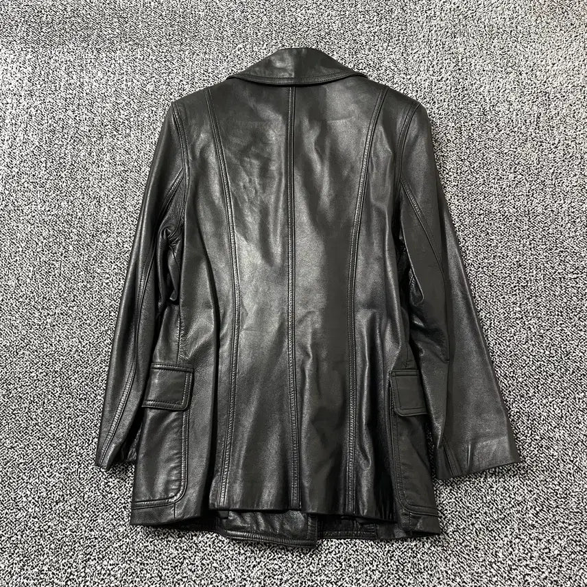[BUNJANG] Vintage 9 Leather Blazer Rider Jacket / 빈티지9. 양가죽 블레이저 레더 라이더 자켓 코트