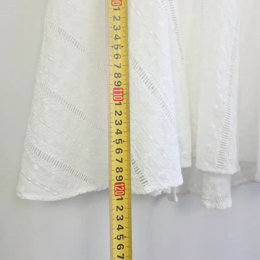 [BUNJANG] THE CHEMI White Lace Mermaid Long Dress / [THE CHEMI] 더케미 화이트 레이스 머메이드 롱원피스 여성 F