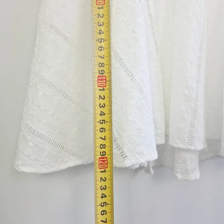 [BUNJANG] THE CHEMI White Lace Mermaid Long Dress / [THE CHEMI] 더케미 화이트 레이스 머메이드 롱원피스 여성 F
