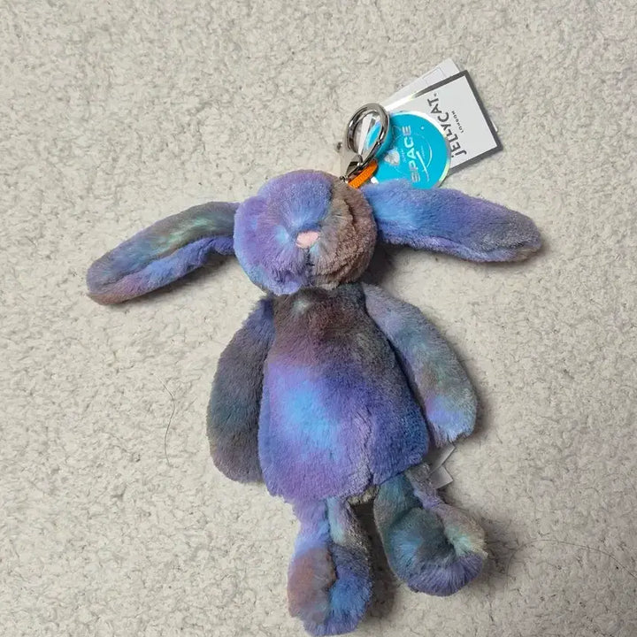 [BUNJANG] Jellycat Space Collection Space Bunny Zody Hop Luxe Bunny Keyring / 젤리캣 팝업 한정 토끼 인형 스페이스 우주 조디홉 럭스 버니 키링