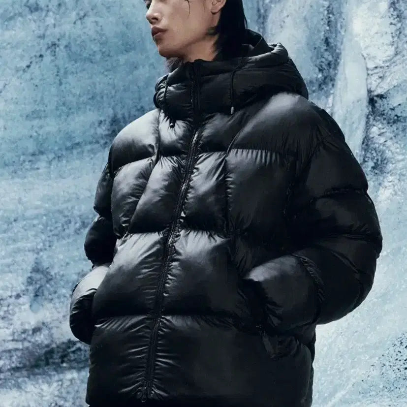 [BUNJANG] Kolon Pertex Quantum Padded Jacket Black 95 / 코오롱 퍼텍스 퀸텀 패딩 블랙 95