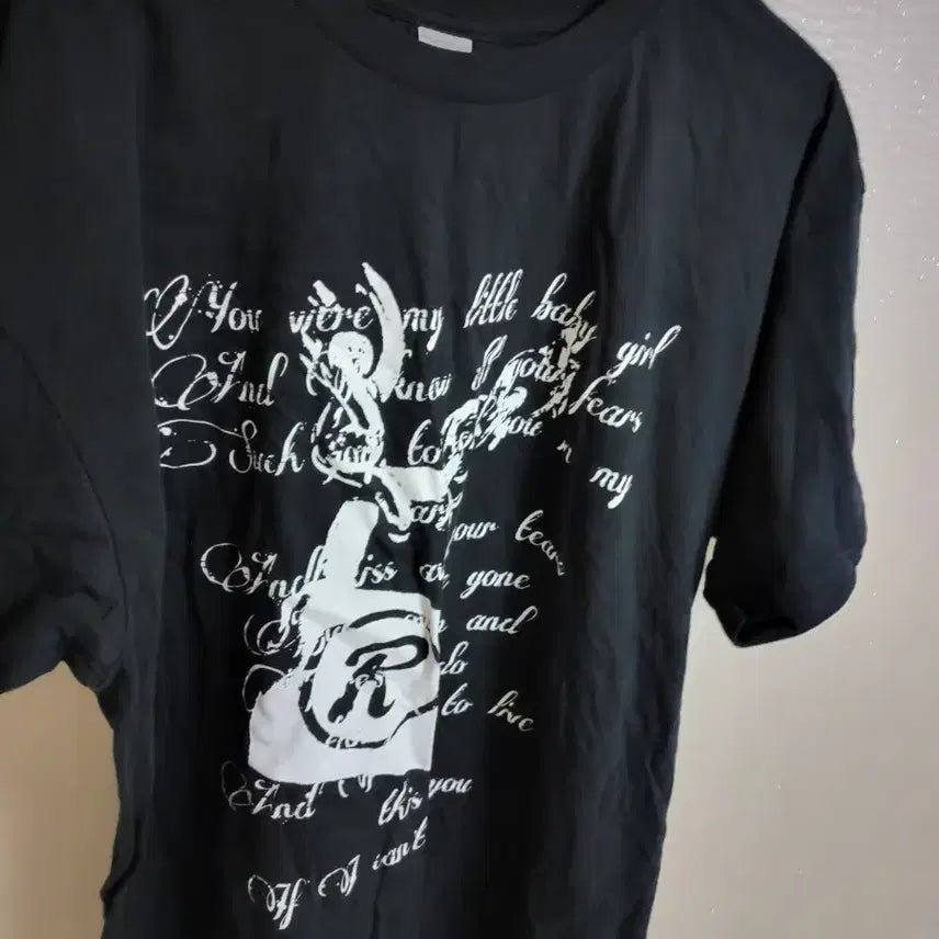 [BUNJANG] Nana Style Gothic Punk T-shirt / 나나st 고스룩 고스펑크 티셔츠