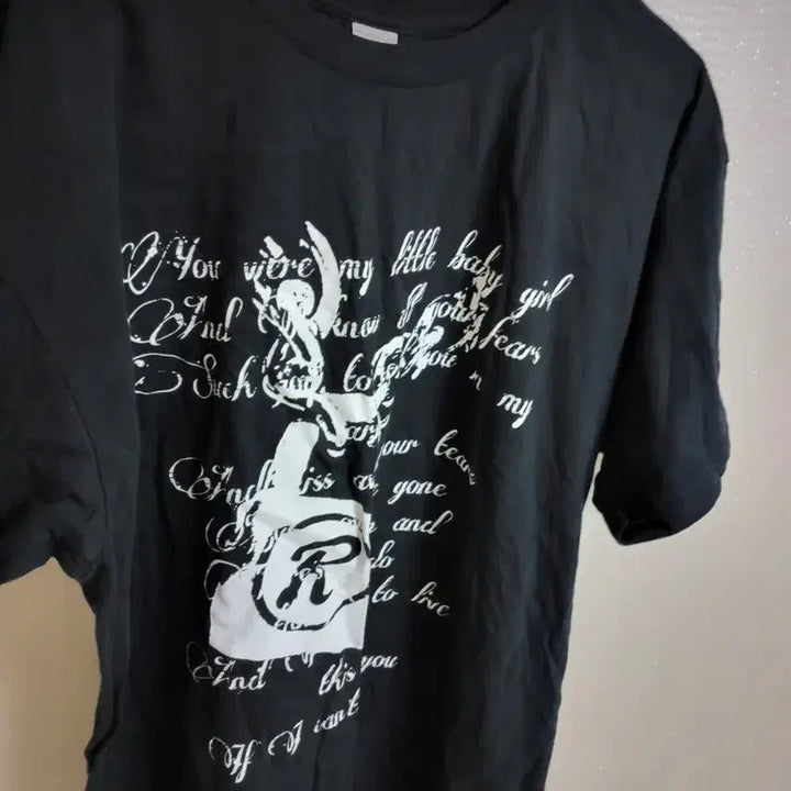 [BUNJANG] Nana Style Gothic Punk T-shirt / 나나st 고스룩 고스펑크 티셔츠