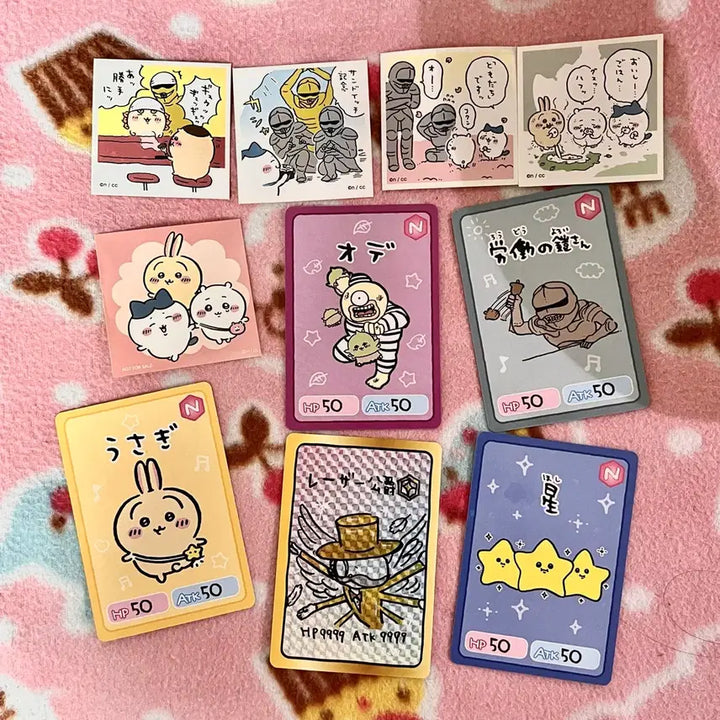 [BUNJANG] Chiikawa Collection Sticker and Card Bundle Set / 치이카와 씰 스티커 콜렉션 카드