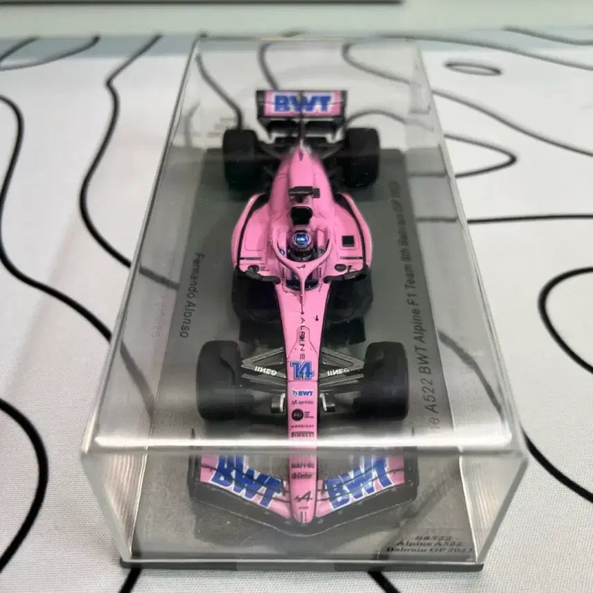 [BUNJANG] Spark Alpine Alonso 2022 Bahrain GP Diecast Model / F1 스파크 1:43 2022 바레인GP 알핀 알론소 미개봉