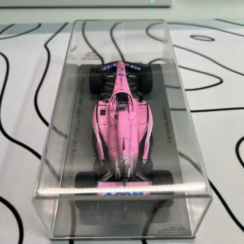 [BUNJANG] Spark Alpine Alonso 2022 Bahrain GP Diecast Model / F1 스파크 1:43 2022 바레인GP 알핀 알론소 미개봉