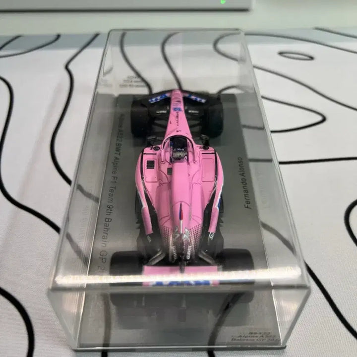 [BUNJANG] Spark Alpine Alonso 2022 Bahrain GP Diecast Model / F1 스파크 1:43 2022 바레인GP 알핀 알론소 미개봉