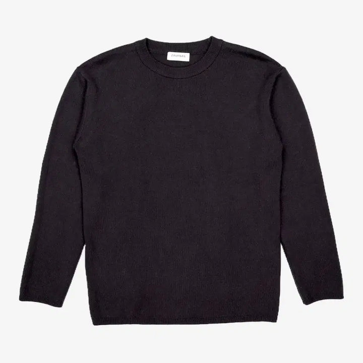 [BUNJANG] Jabanas Black Knit Long Sleeve / [S] 자바나스 블랙 니트 긴팔