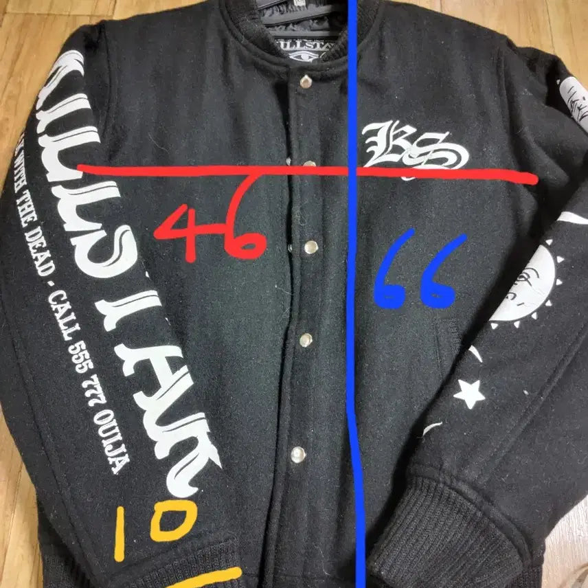 [BUNJANG] Killstar Wizard Wool Jacket / 킬스타 위저보드 울 자켓 고스룩