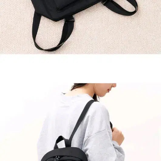 [BUNJANG] Yes 24 Backpack / 새상품 yes 24 블랙 백팩 (예스 이십사 미니)