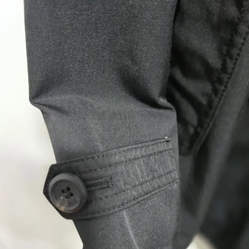 [BUNJANG] ENC Black Trench Coat (Size 88) / ENC 블랙 트렌치코트 88