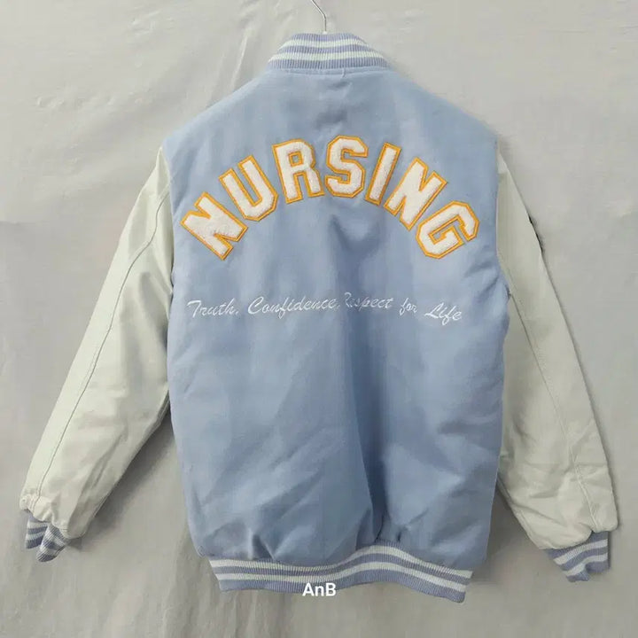 [BUNJANG] Gunyang University Nursing Department Varsity Jacket / 건양대학교 간호학과 과잠/학잠 (스카이블루)