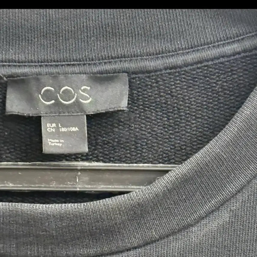 [BUNJANG] COS Minimalist Black Oversized Sweatshirt L / COS 코스 오버핏 미니멀 블랙 맨투맨 L