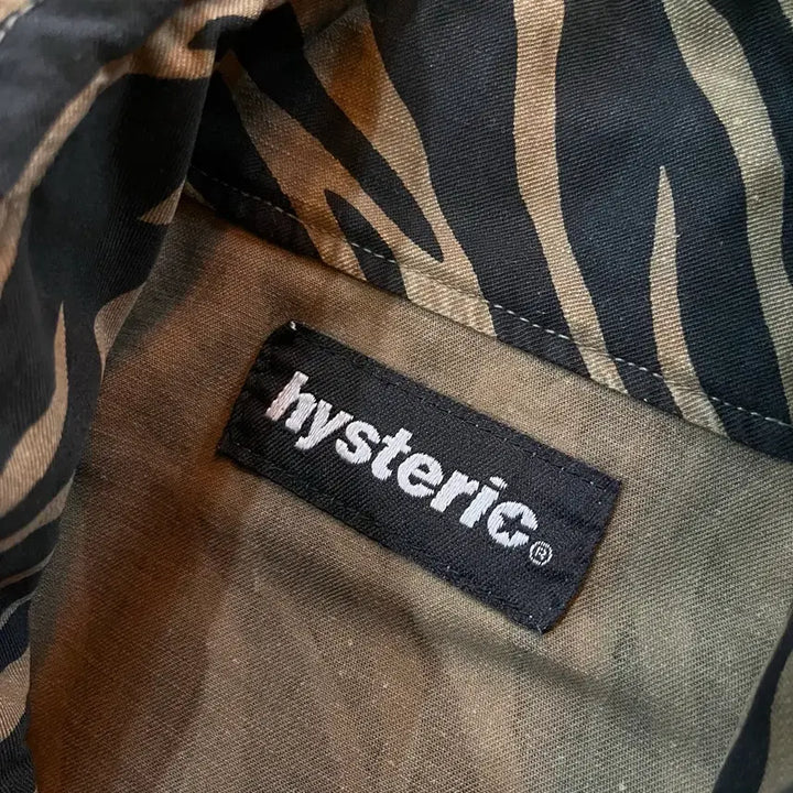 [BUNJANG] Hysteric Glamour Tiger Camo Patch M-65 Jacket / 00s 히스테릭 글래머 타이러 카모 패치 M-65 야상 자켓 유니섹스