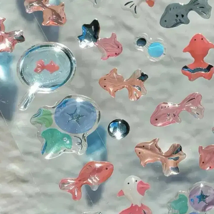 [BUNJANG] Random Pack Split Set / 모조지 스티커 랜덤팩 소분 띵