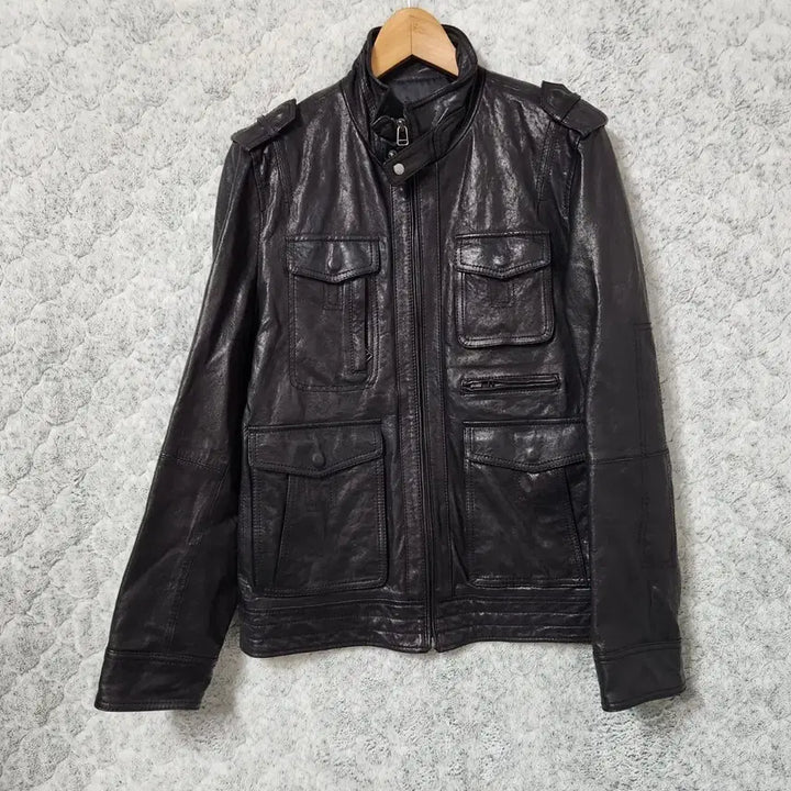 [BUNJANG] ROBO Leather Jacket / J342 [100] 로보 ROBO 양가죽 자켓