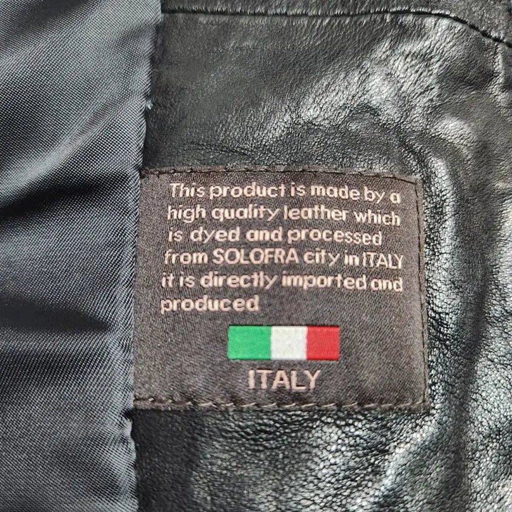 [BUNJANG] ROBO Leather Jacket / J342 [100] 로보 ROBO 양가죽 자켓