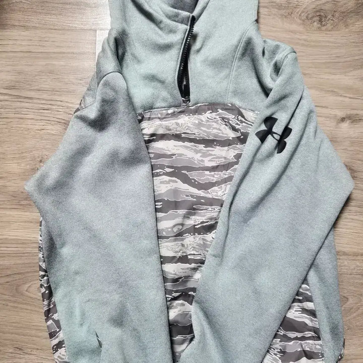 [BUNJANG] Under Armour Gray Anorak Hoodie Large / 언더아머 후드 반진업 아노락 그레이 라지