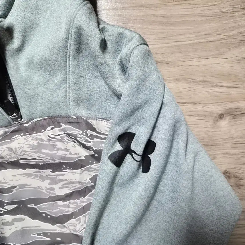 [BUNJANG] Under Armour Gray Anorak Hoodie Large / 언더아머 후드 반진업 아노락 그레이 라지