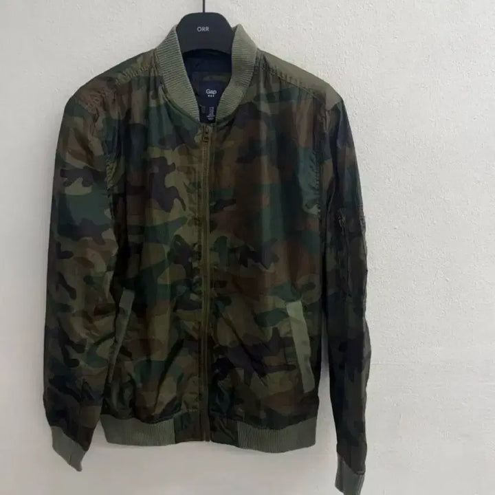 [BUNJANG] GAP Camo Military Bomber Jacket XS / 갭 GAP 카모 밀리터리 나일론 봄버 자켓 XS
