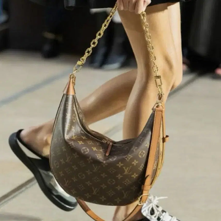 [BUNJANG] Louis Vuitton Loop Hobo Shoulder/Crossbody Bag / 정품 루이비통 루프호보 숄더.크로스백