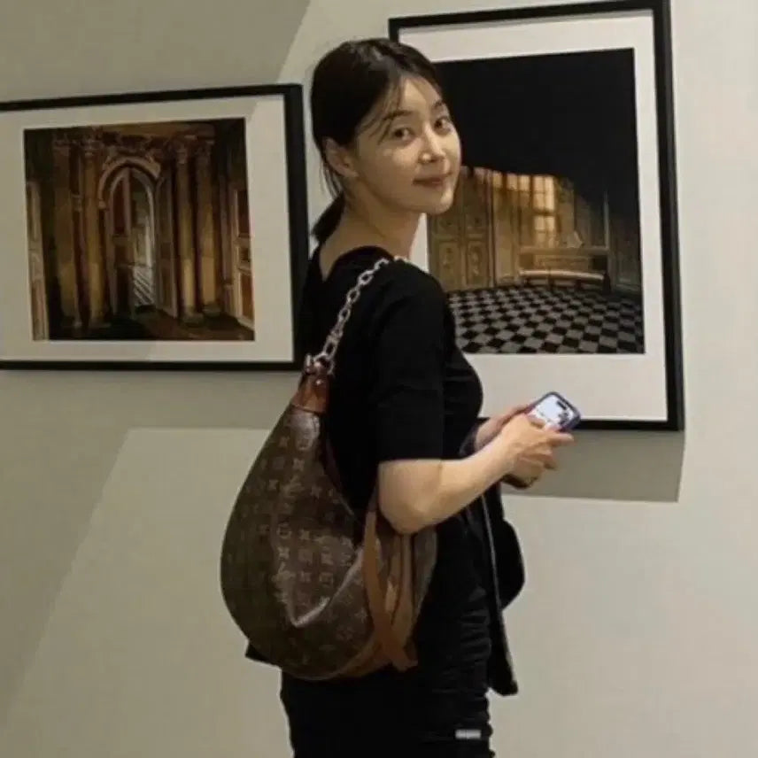 [BUNJANG] Louis Vuitton Loop Hobo Shoulder/Crossbody Bag / 정품 루이비통 루프호보 숄더.크로스백