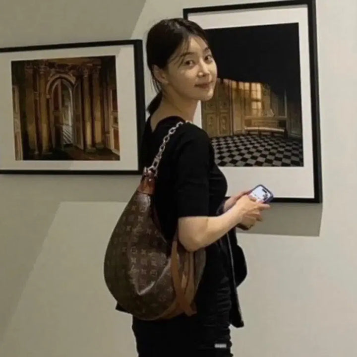 [BUNJANG] Louis Vuitton Loop Hobo Shoulder/Crossbody Bag / 정품 루이비통 루프호보 숄더.크로스백