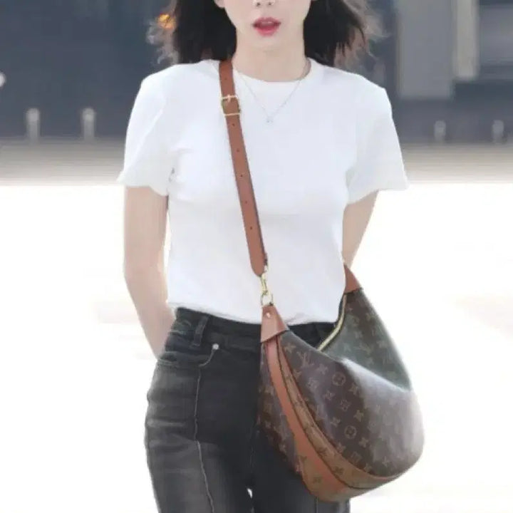 [BUNJANG] Louis Vuitton Loop Hobo Shoulder/Crossbody Bag / 정품 루이비통 루프호보 숄더.크로스백