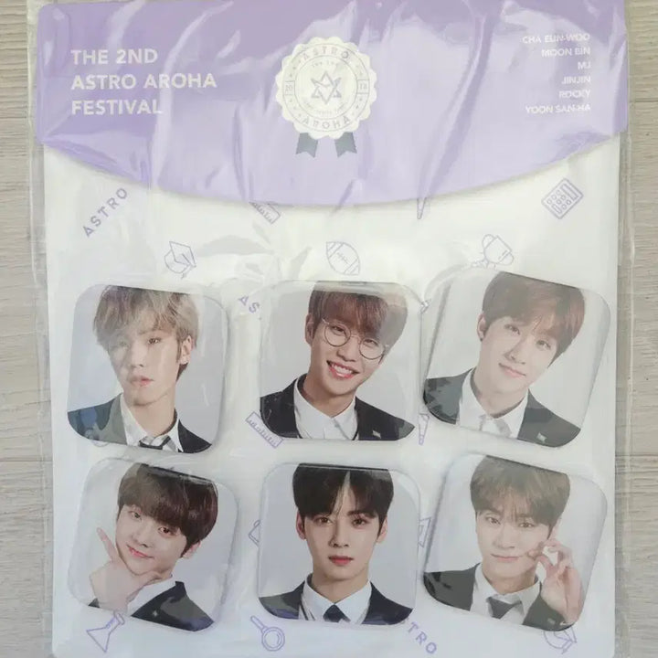 [BUNJANG] Astro AAF Pin Button Badge Set / 이스트로 AAF 핀버튼 뱃지