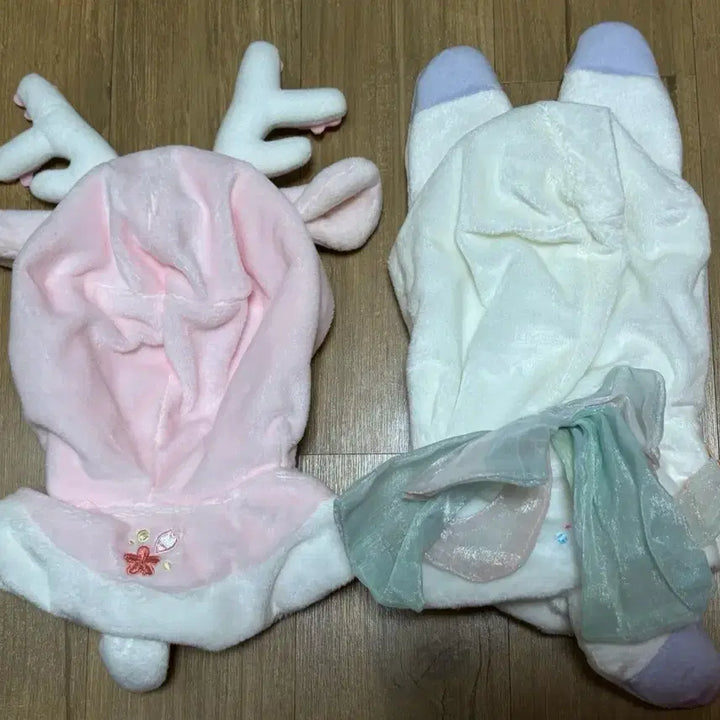 [BUNJANG] Byulyeou Bom Saseum 20cm Doll Bundle Set / 20cm 솜인형) 별여우 봄사슴 망토 옷 일괄 판매합니다