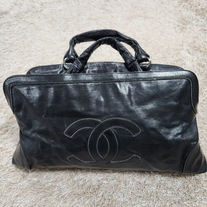 [BUNJANG] Chanel Vintage Leather Tote Bag / (빈티지박스) 샤넬 정품 가죽 빅 토트겸 숄더가능 11번대
