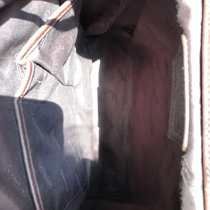 [BUNJANG] Coach Mahogany Leather Backpack / 코치 마호가니 레더 백팩