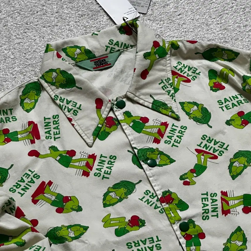 [BUNJANG] Saint Michael x Denim Tears Swing Top Jacket / [L] 세인트미카엘 x 데님티어스 스윙탑 자켓