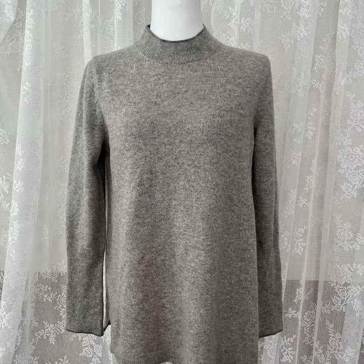 [BUNJANG] MOTHAN Cashmere 100 Knit Sweater / 66) 한섬 모덴 MOTHAN 캐시미어 100 니트 그레이