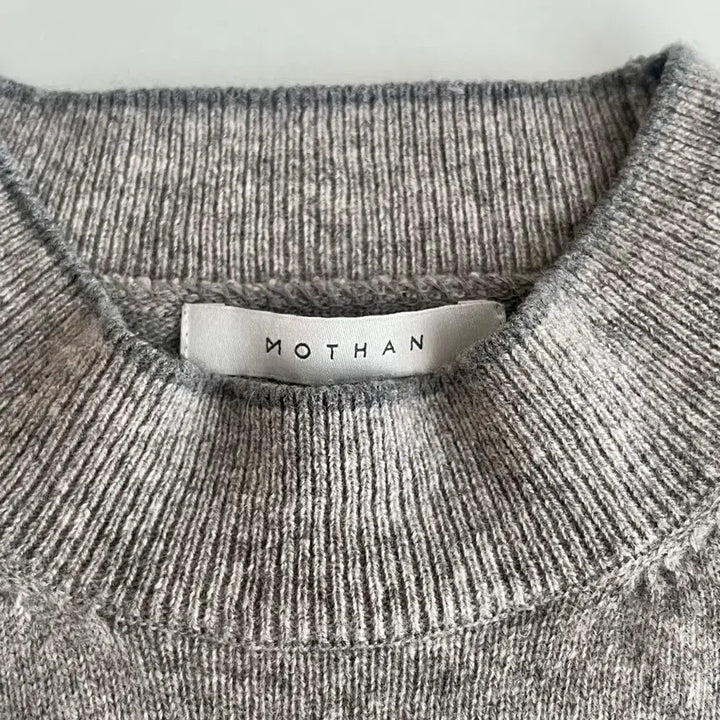[BUNJANG] MOTHAN Cashmere 100 Knit Sweater / 66) 한섬 모덴 MOTHAN 캐시미어 100 니트 그레이