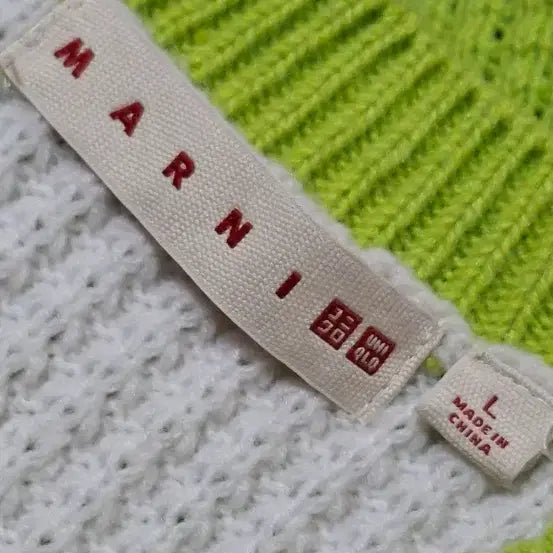 [BUNJANG] Uniqlo x Marni Popcorn Knit Vest / 100 77사이즈  유니클로x마르니 팝콘니뜨 조끼 니트베스트