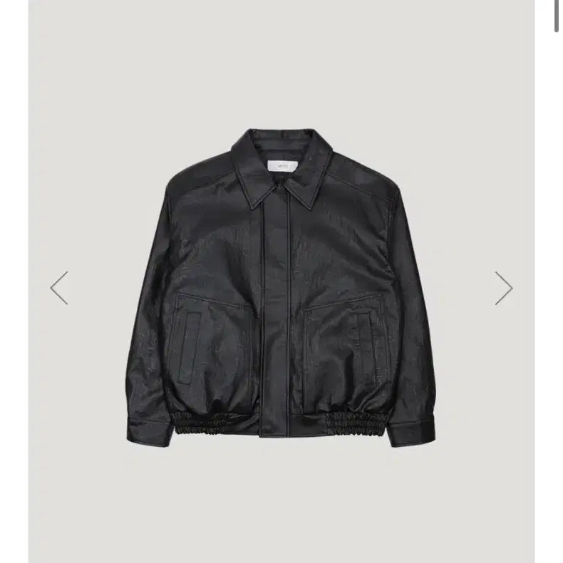 [BUNJANG] Artto Marlene Pocket Leather Jacket / Artto 아르토 marlene pocket leather 레더자켓