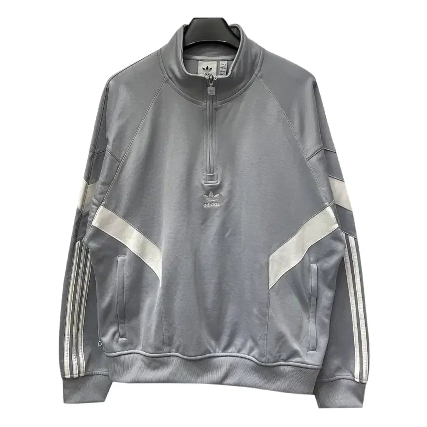 [BUNJANG] Adidas Rearchive Half-Zip Sweatshirt L / 아디다스 리카이브 하프집업 긴팔 스웻 맨투맨 L