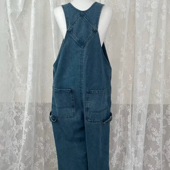 [BUNJANG] Studio Tomboy Carpenter Denim Overall / F) 스튜디오 톰보이 카펜터 데님 오버롤 중청
