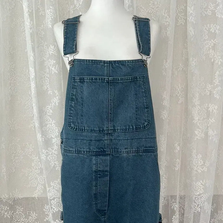 [BUNJANG] Studio Tomboy Carpenter Denim Overall / F) 스튜디오 톰보이 카펜터 데님 오버롤 중청