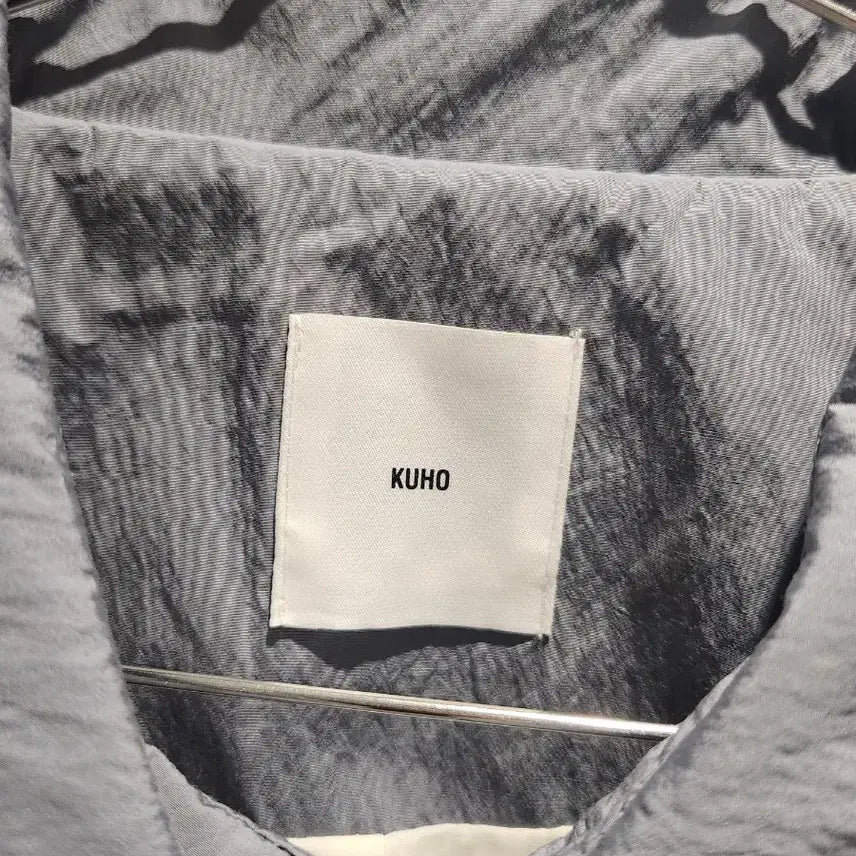 [BUNJANG] KUHO Gray Trench Coat / KUHO 그레이 트렌치코트