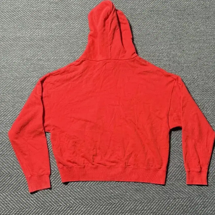 [BUNJANG] Lee Big Logo Red Crop Hoodie OS / Lee 빅로고 레드 크롭 후드티 Os
