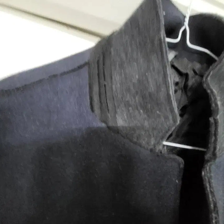 [BUNJANG] Customellow Navy Double Button Long Coat / 커스텀멜로우 네이비 더블 버튼 롱 코트