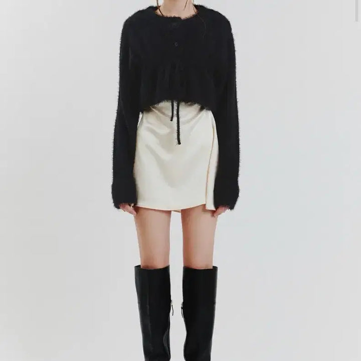 [BUNJANG] Pain or Pleasure Angela Knit Cardigan / 페인오어플레져 ANGELA KNIT CARDIGAN black